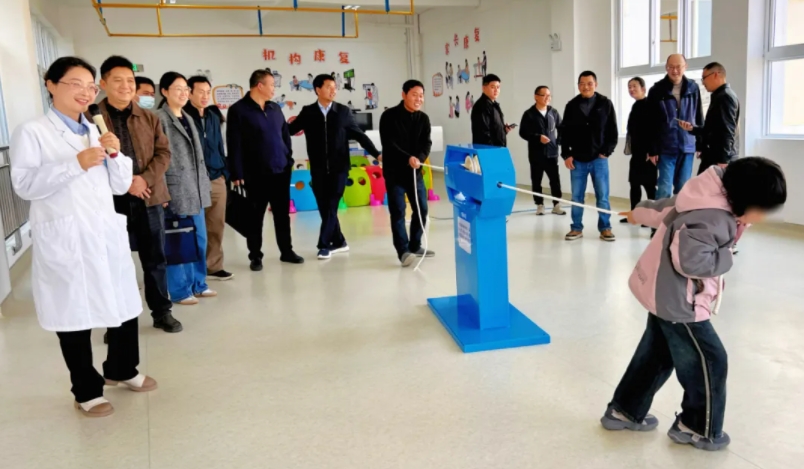 保山殘聯(lián)系統(tǒng)領(lǐng)導(dǎo)蒞臨我院東城康復(fù)中心參觀指導(dǎo)，共筑康復(fù)希望之路